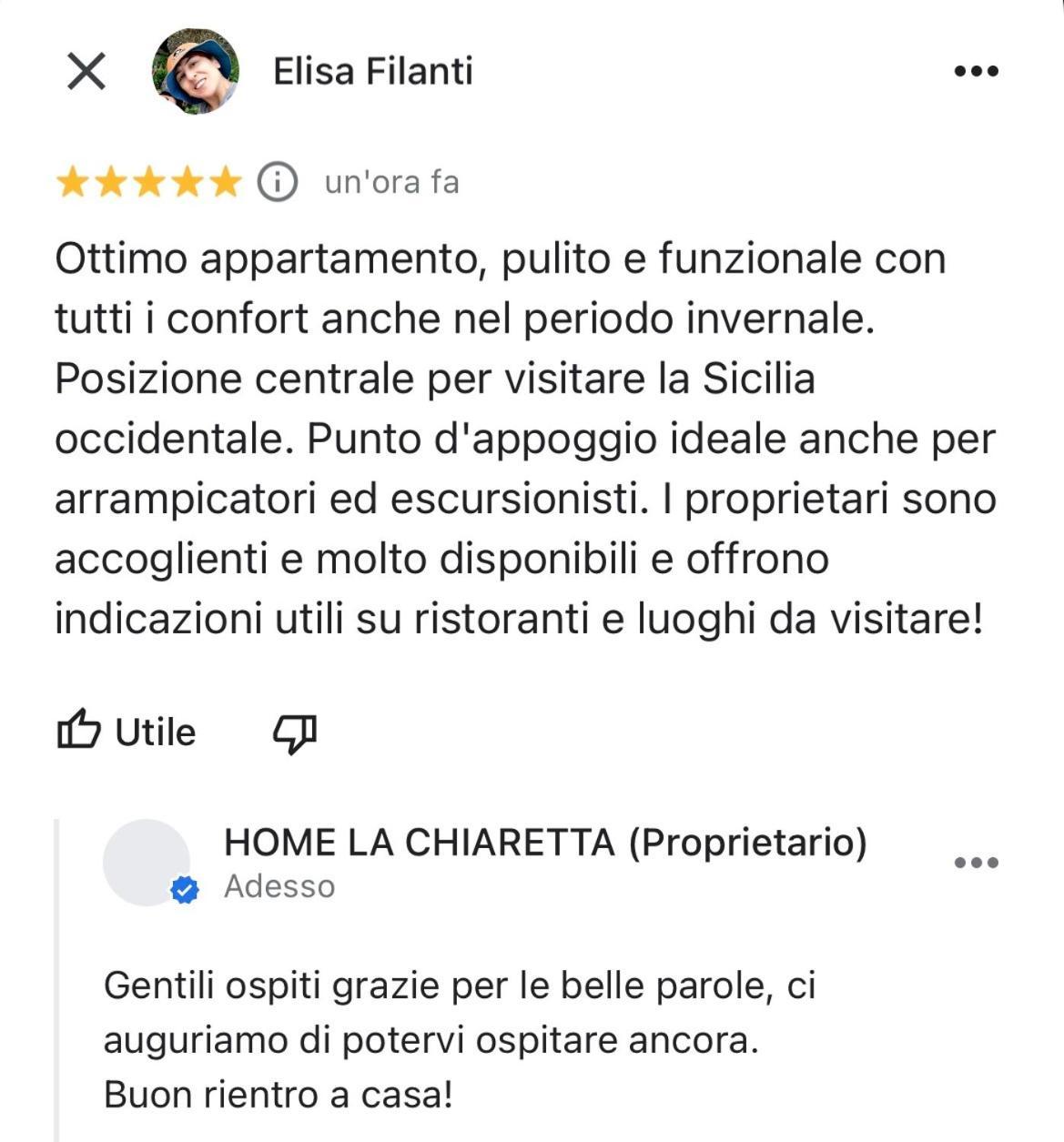 Home La Chiaretta Buseto Palizzolo Zewnętrze zdjęcie